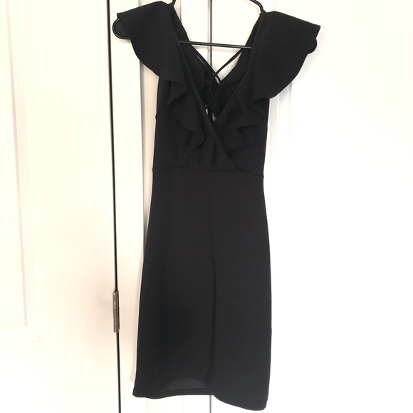 Black cocktail dress - Picture 2 of 4